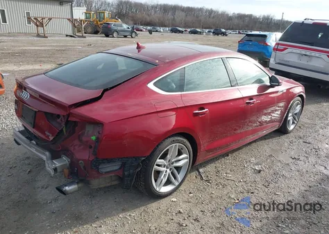 2019 Audi A5 45 Premium z USA, uszkodzony, nr VIN WAUBNCF50KA097354